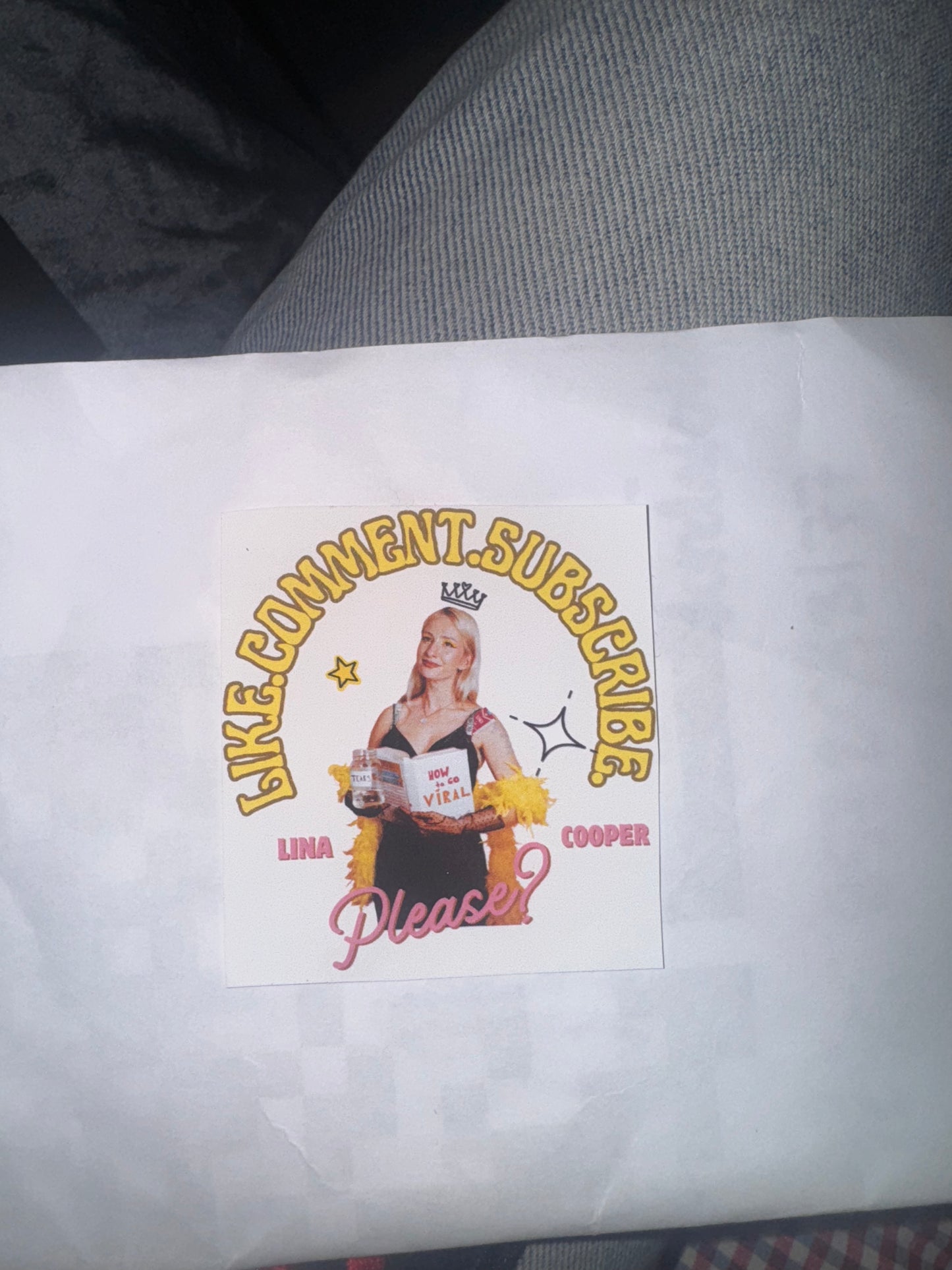 Lina Cooper Stickers