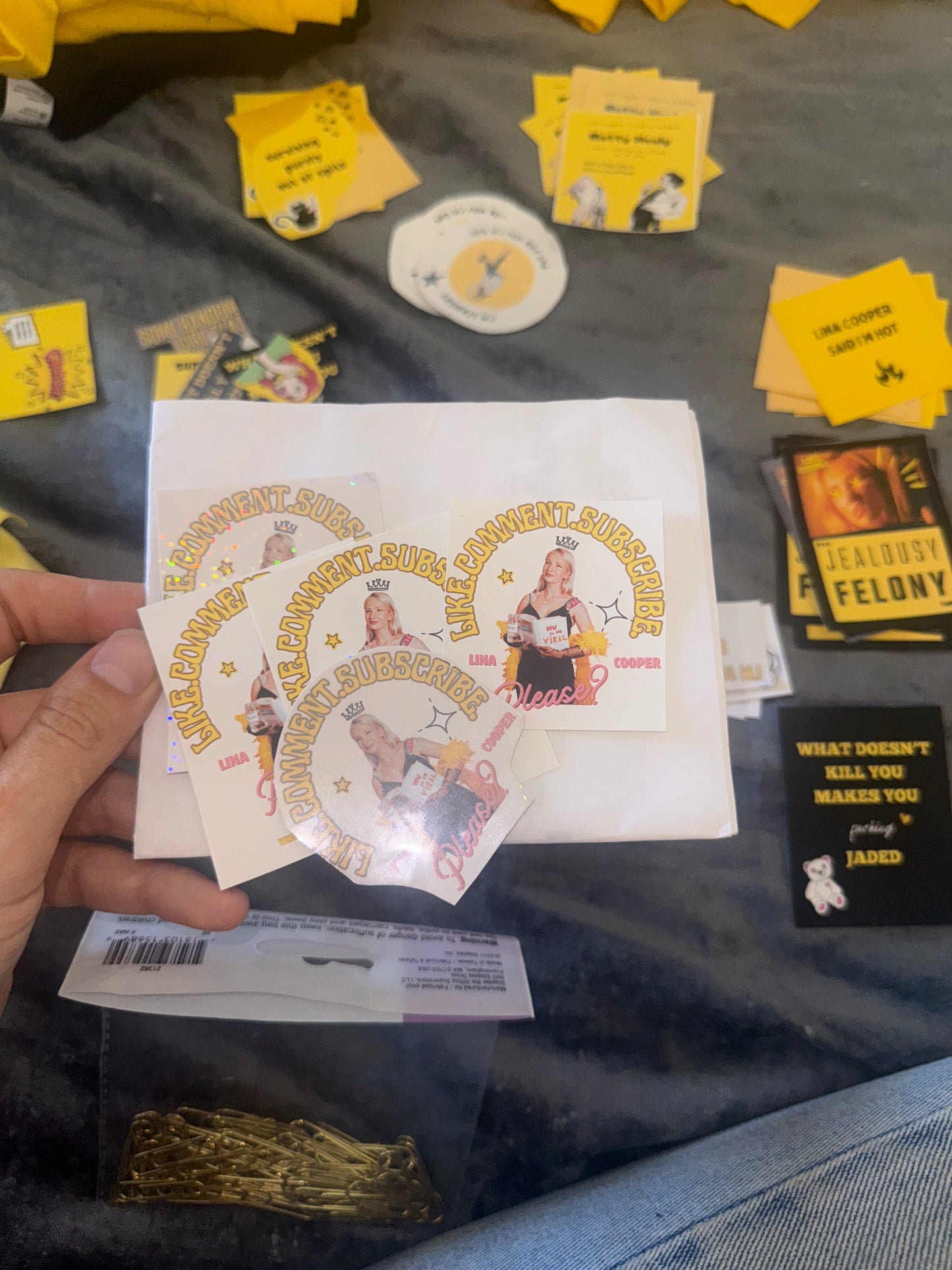 Lina Cooper Stickers