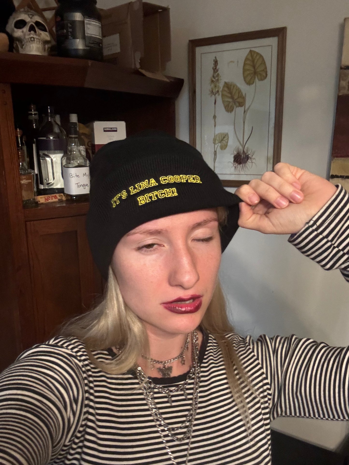 IT'S LINA COOPER, BITCH! | Beanie