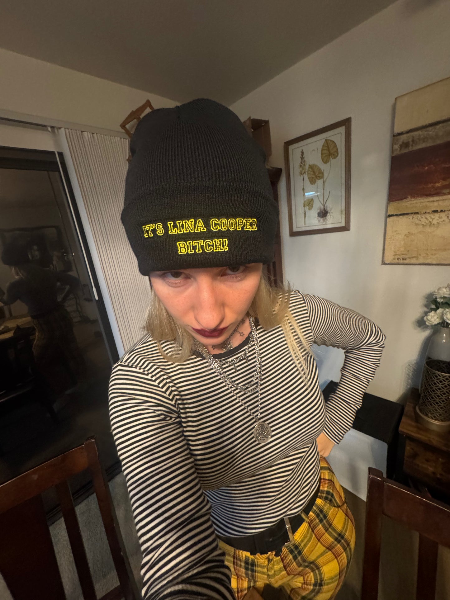 IT'S LINA COOPER, BITCH! | Beanie