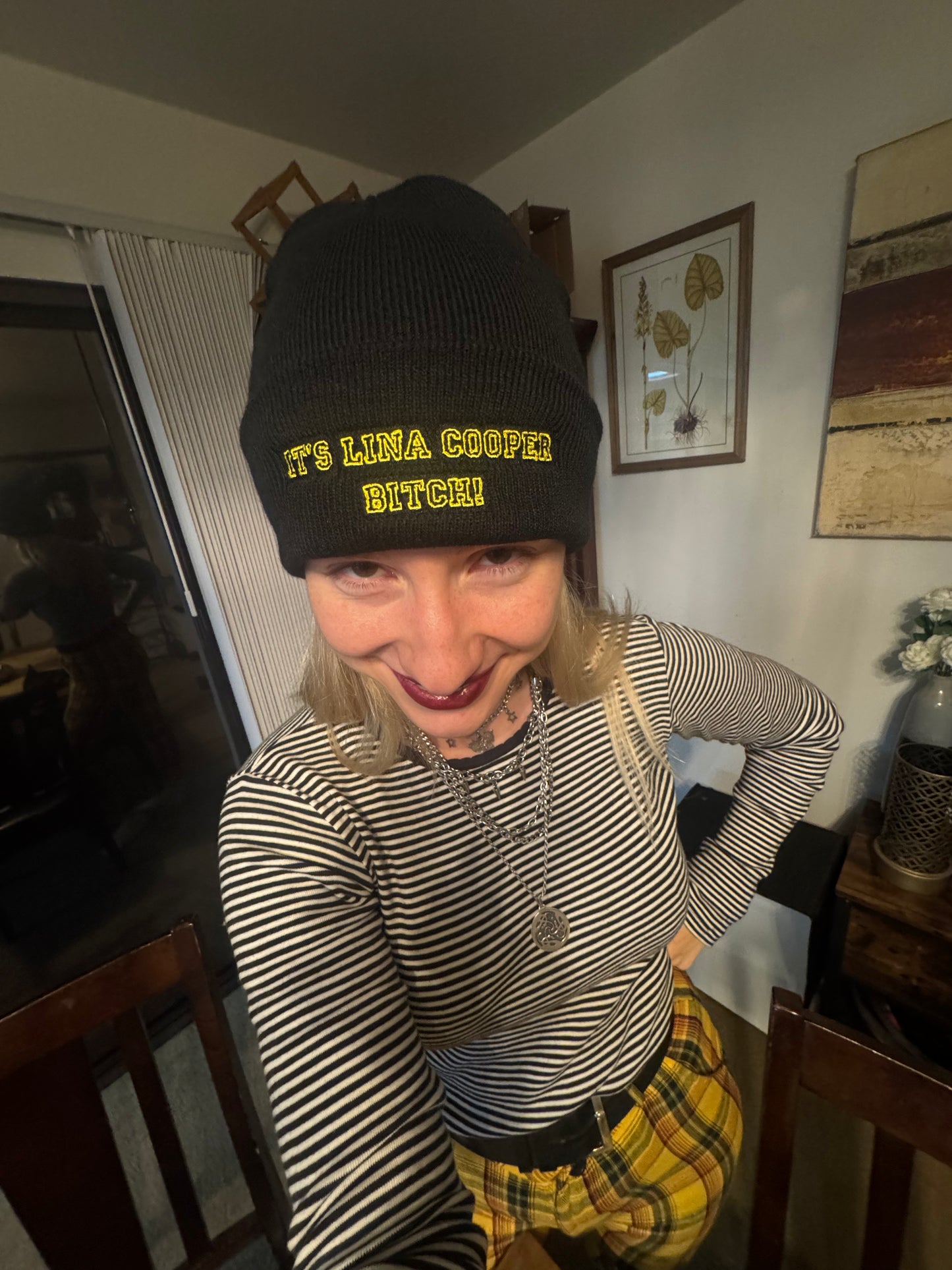 IT'S LINA COOPER, BITCH! | Beanie